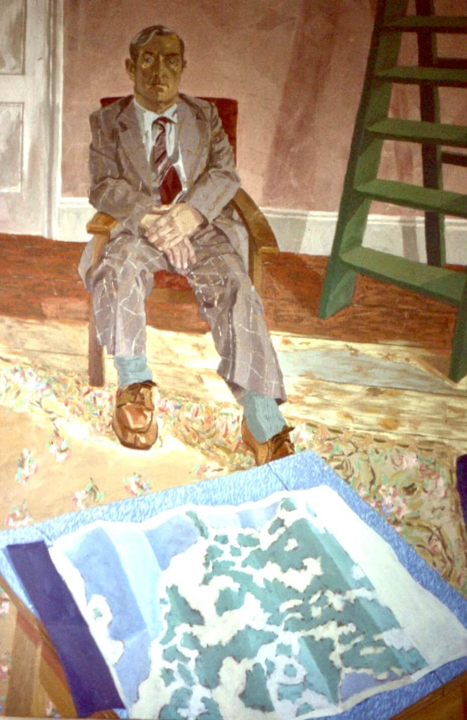 Dad, oil on canvas