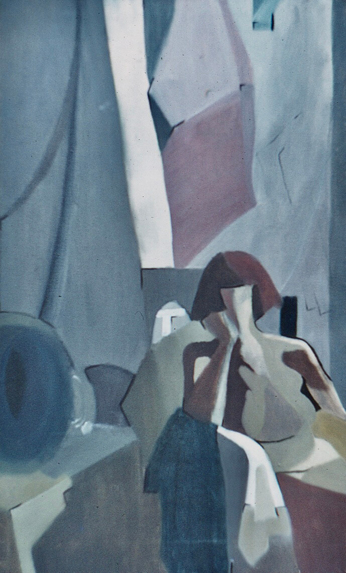 Model, oil on canvas