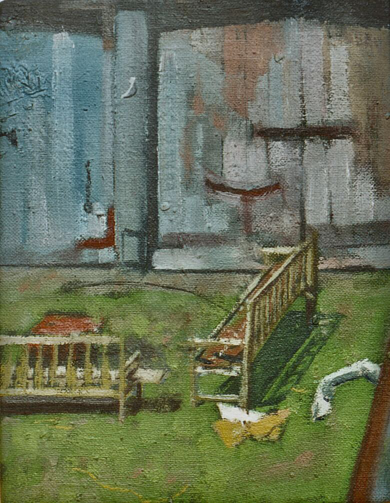 Nettlecombe, oil on canvas