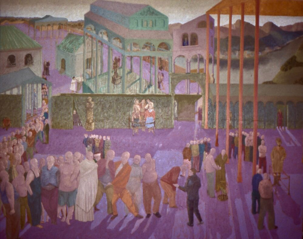 The Event, oil on canvas