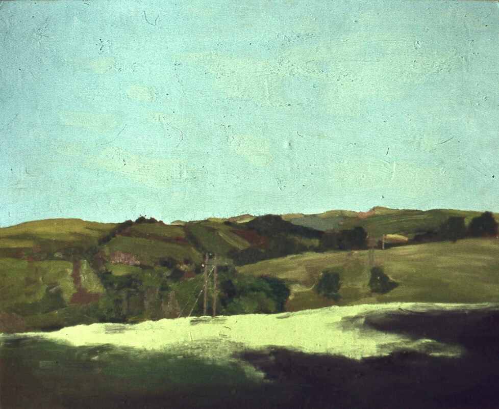 Nettlecombe, oil on board
