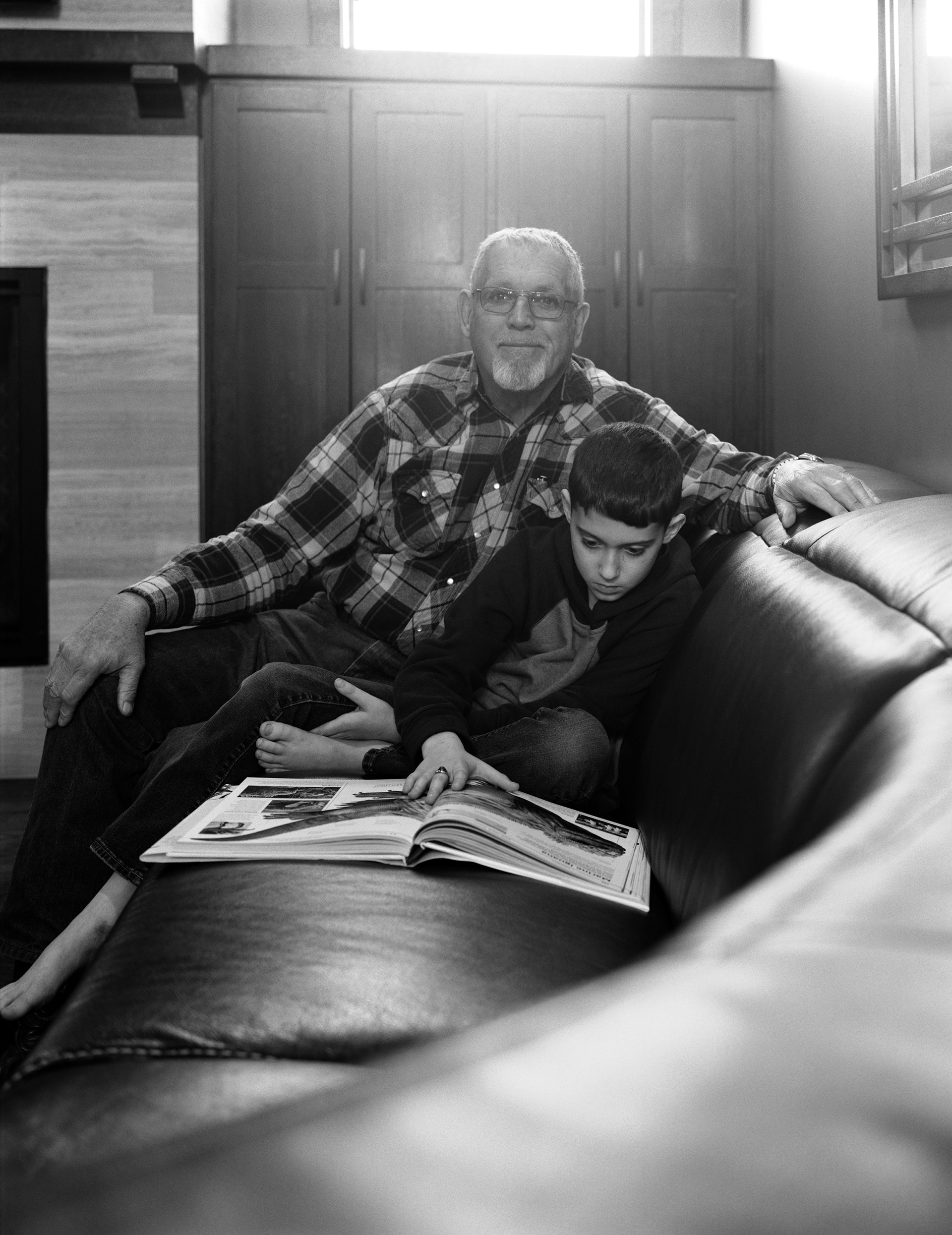 Reading with Grandpa -- 2020