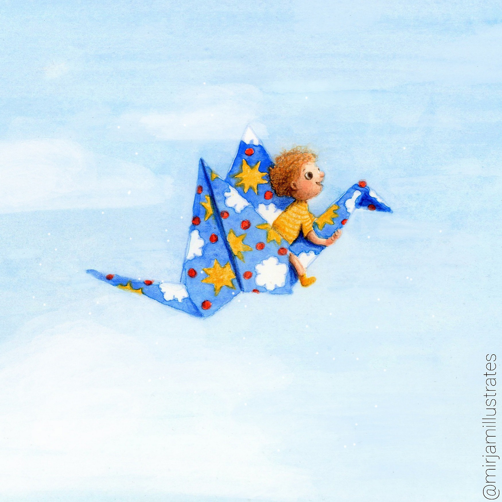 Flying high