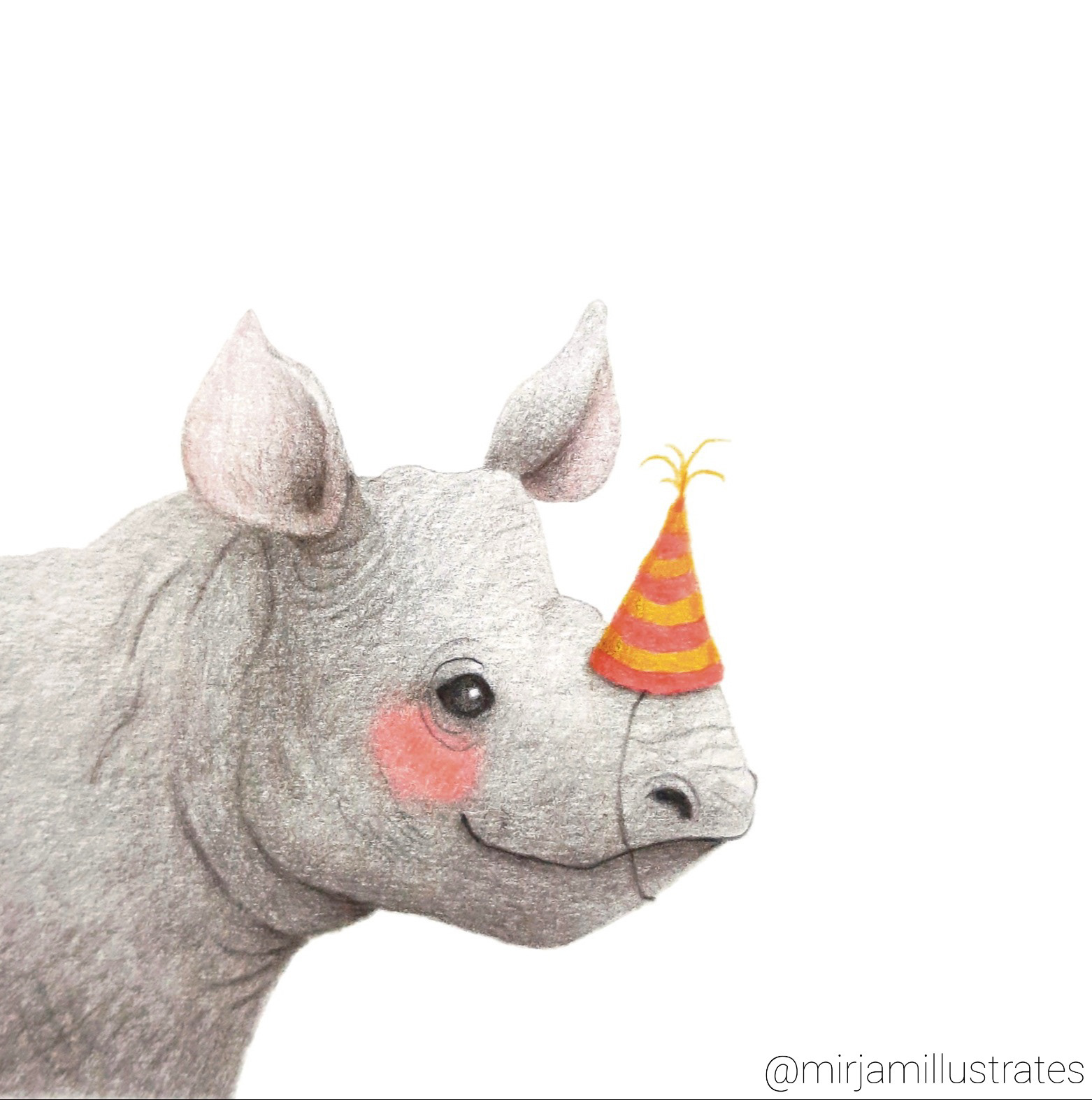 Drawing for birthday card