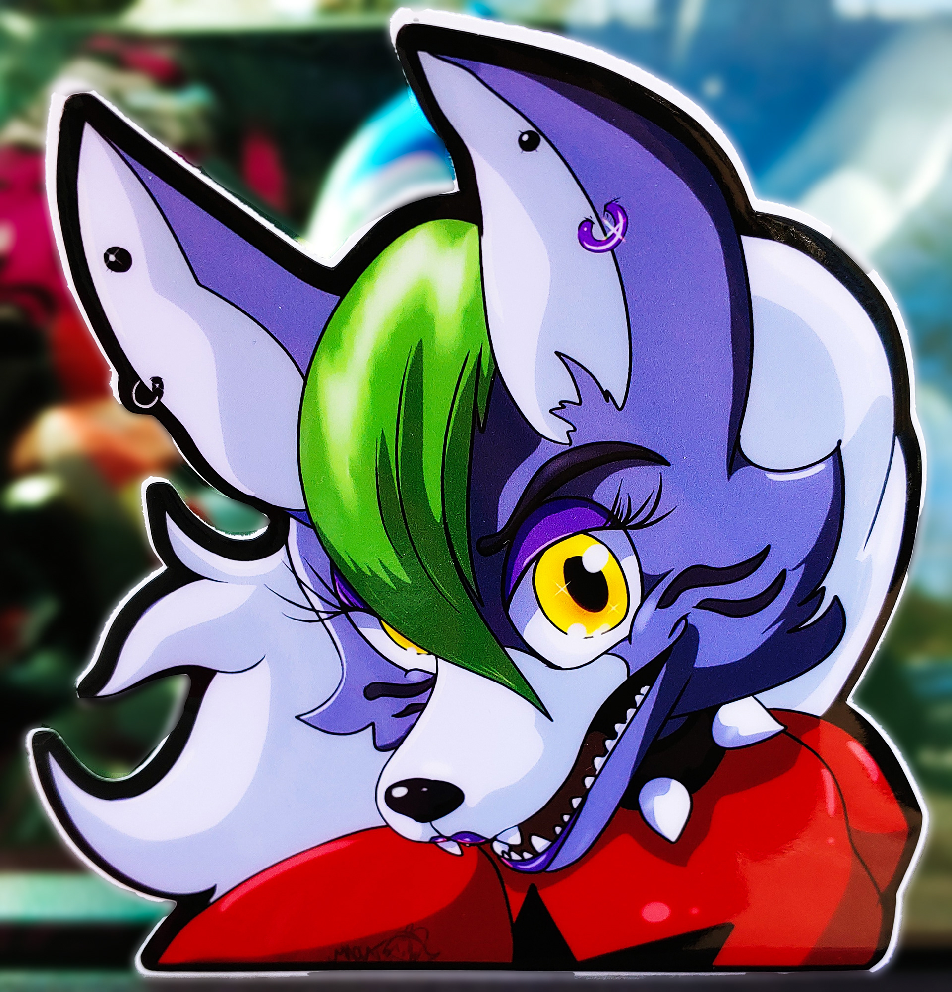 Roxanne Wolf Car Decal