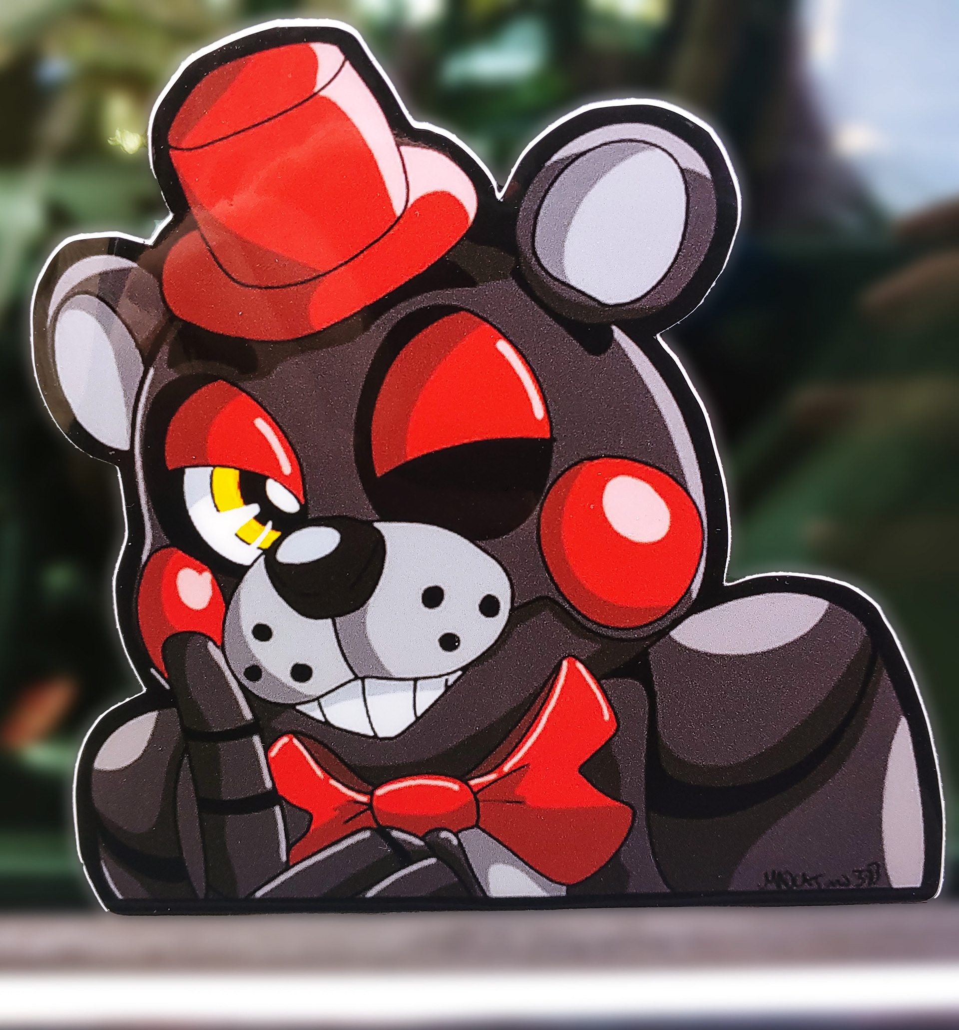 Lefty Car Decal