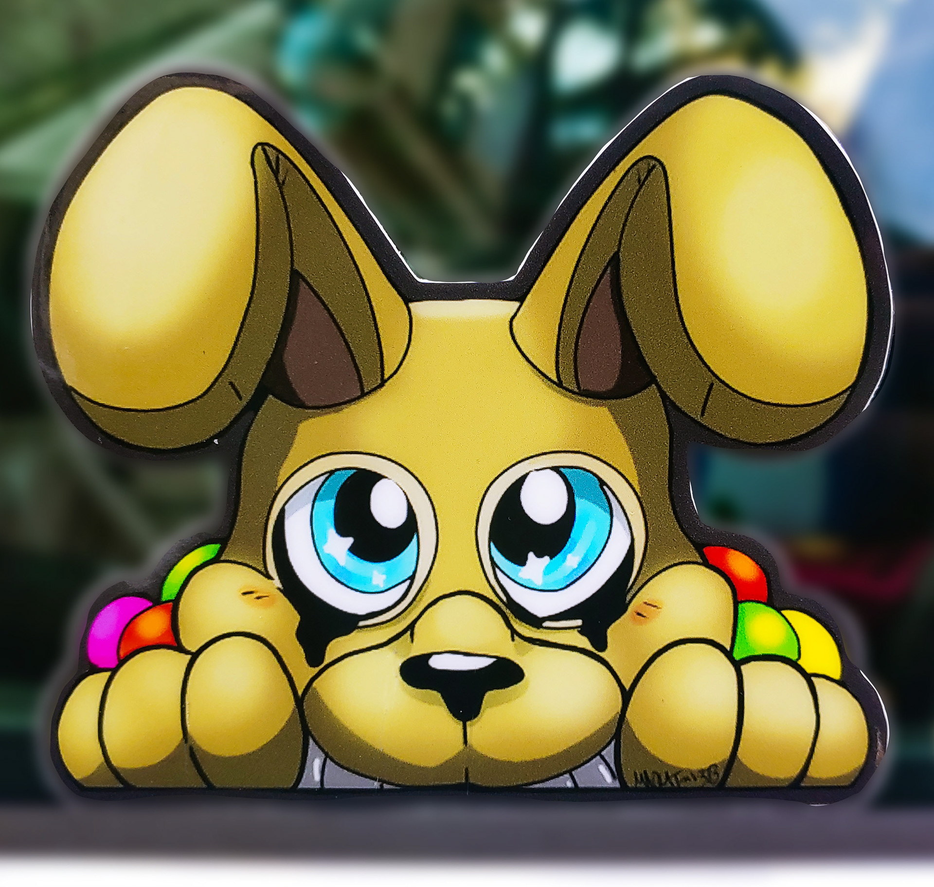 ITP Spring Bonnie Car Decal
