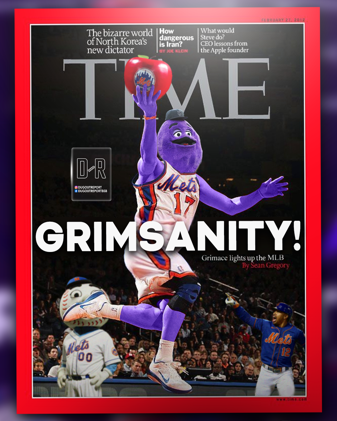 GRIMSANITY takes over Queens, and MLB.