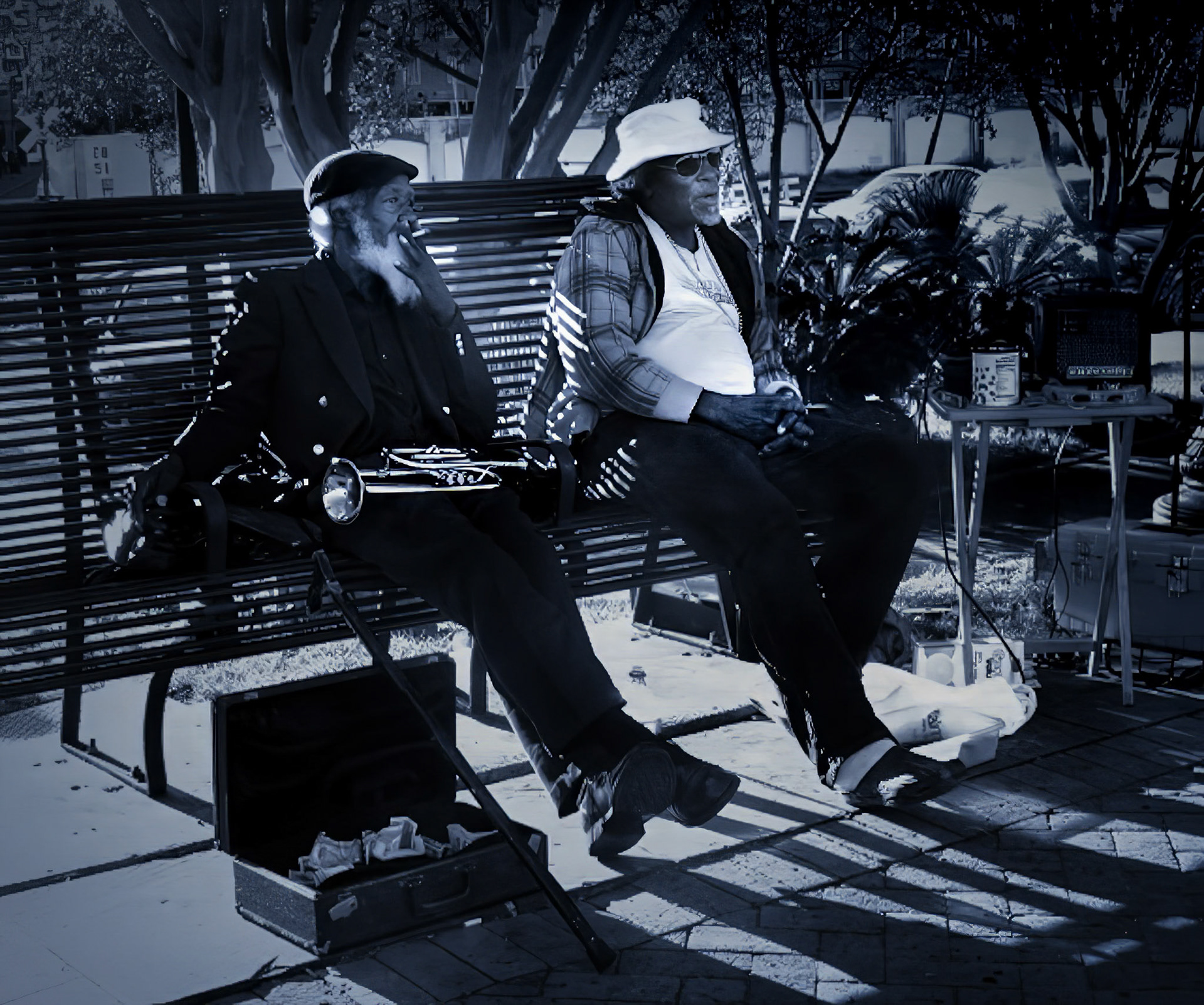 Blues Brothers On A Break