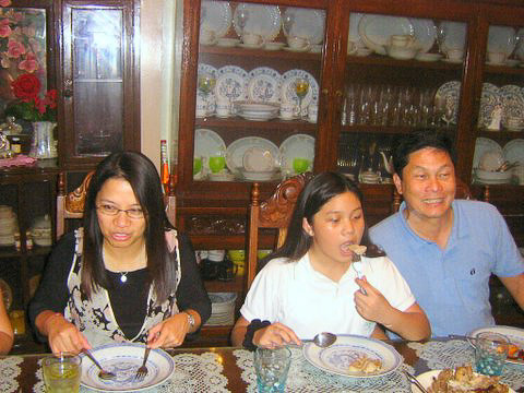 Else, start eating...