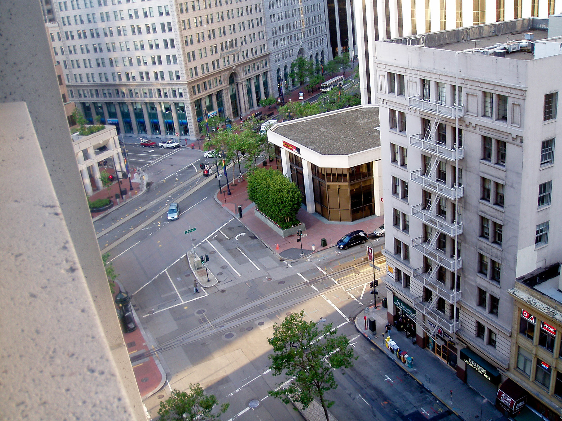 Drum, California, and Market Streets
