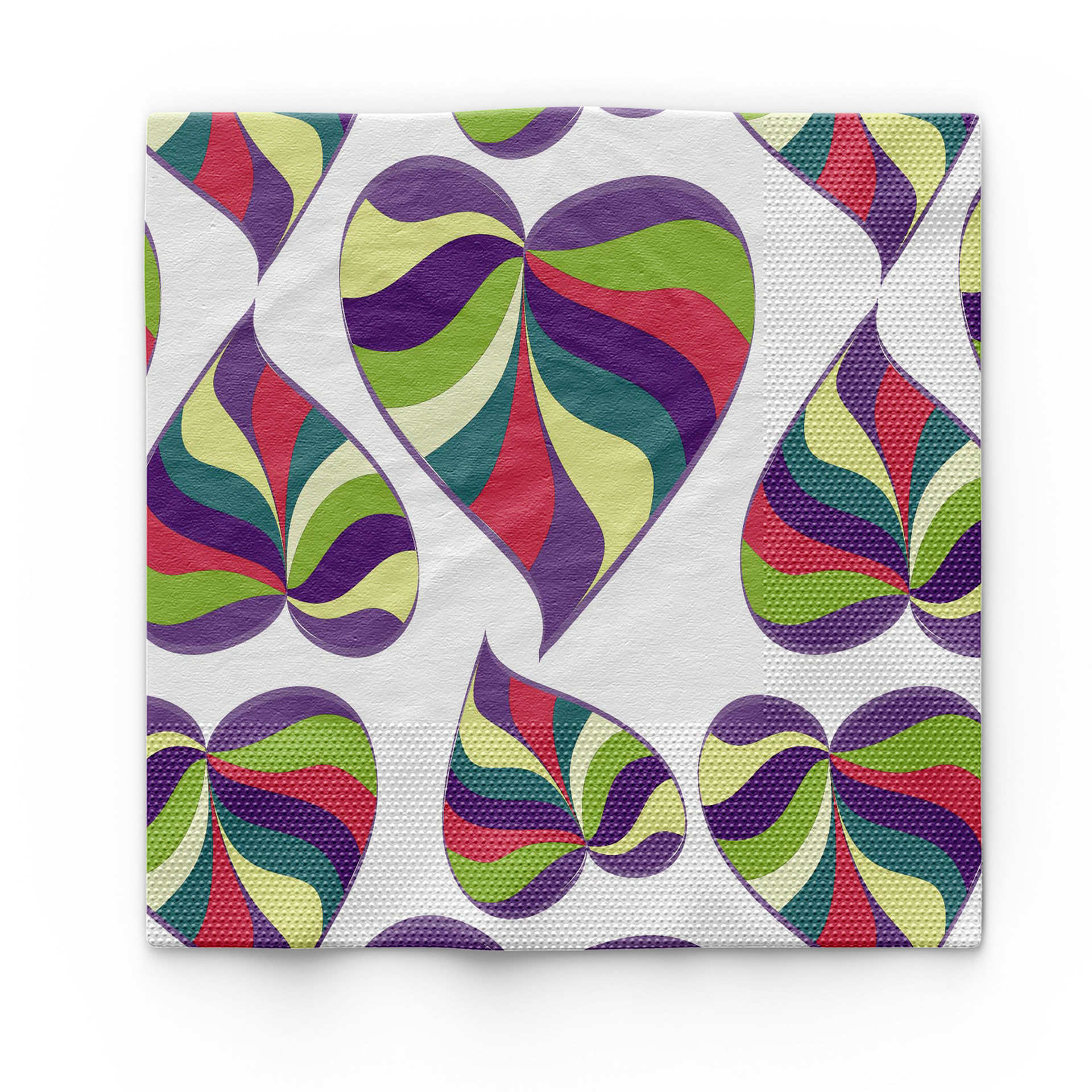 Purple Swirl Heart - DVA1216PRP-14