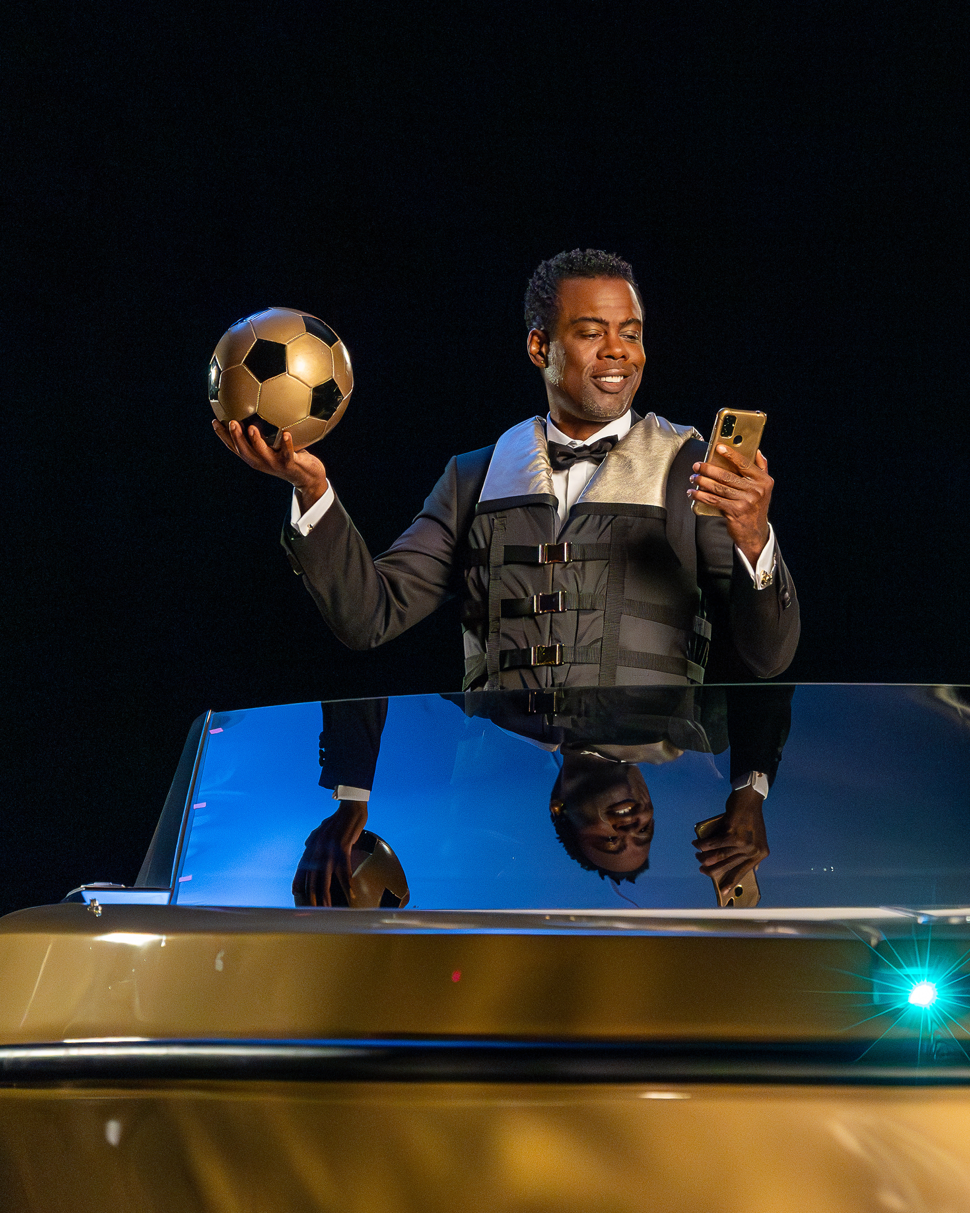 Chris Rock BetMGM BTS