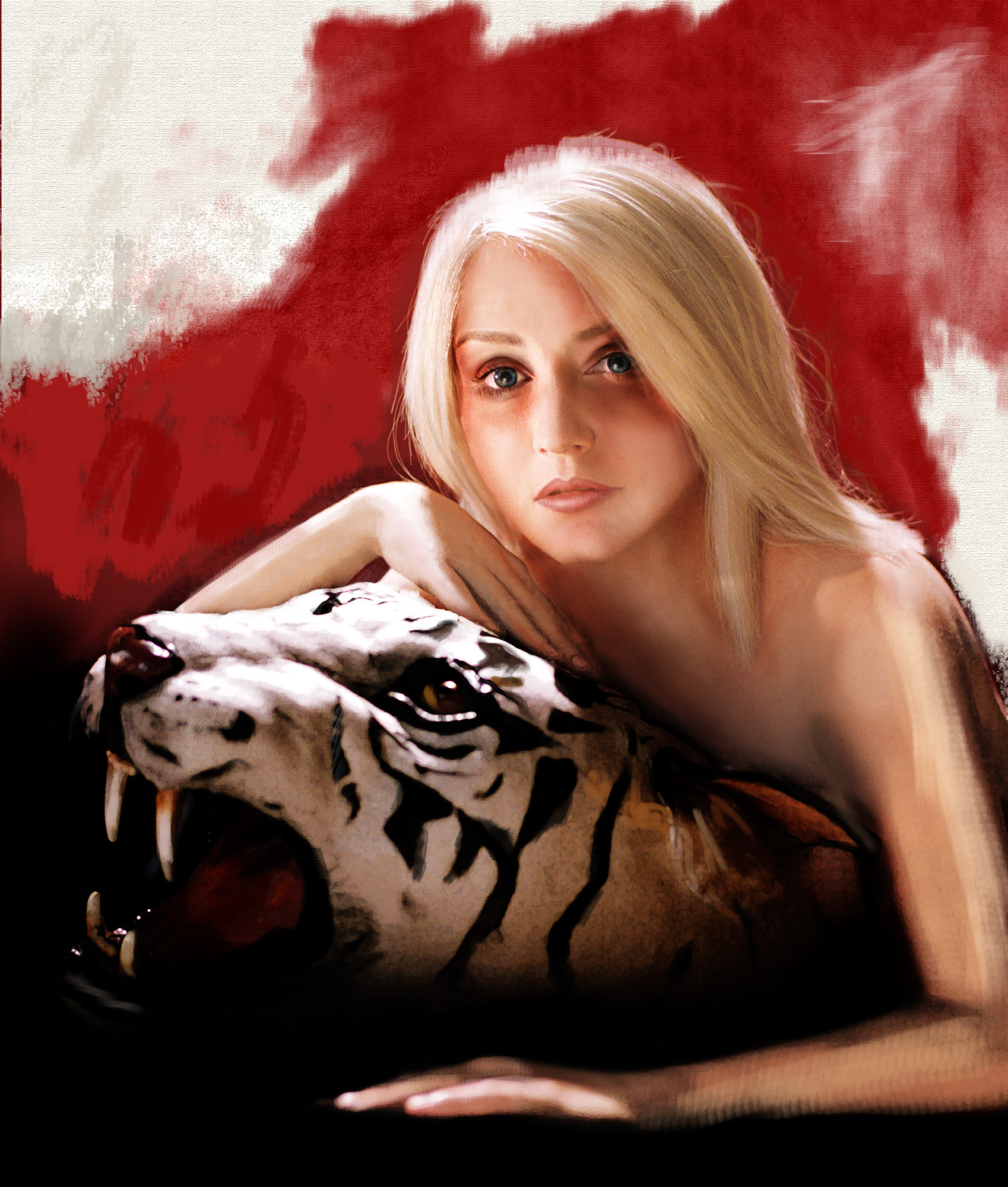 Digital art for the opera ‘Lulu' at the Sydney Opera House.