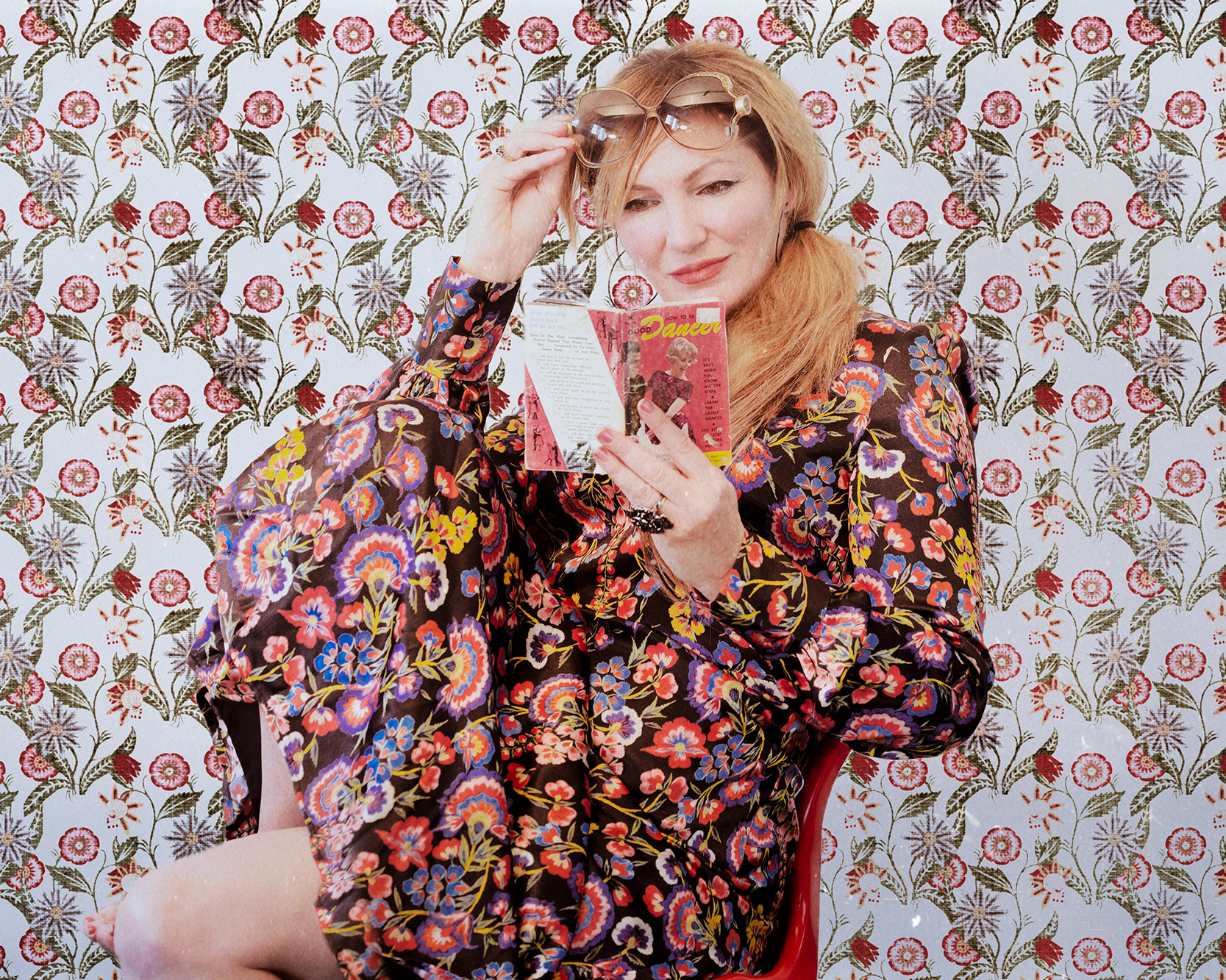 Promotional photography for author