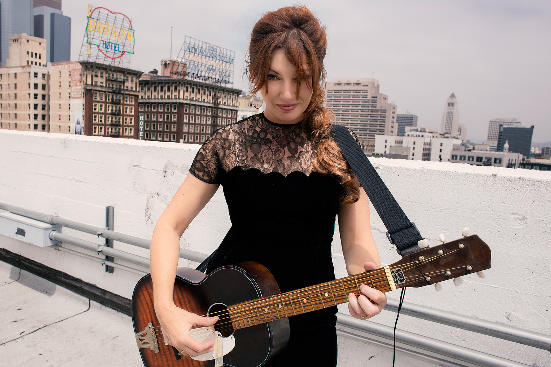Rooftop studio shoot Los Angeles