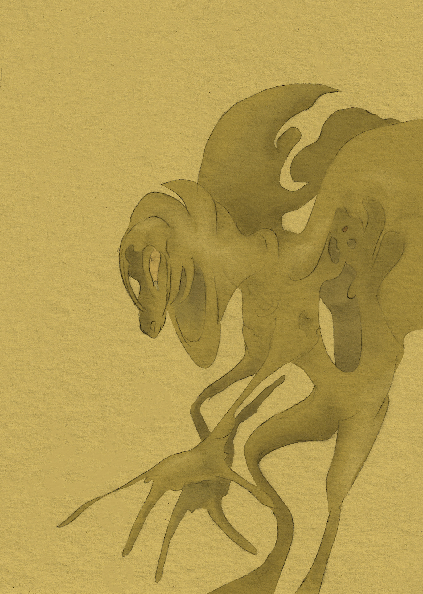 A creature that was inspired by a headache I had.