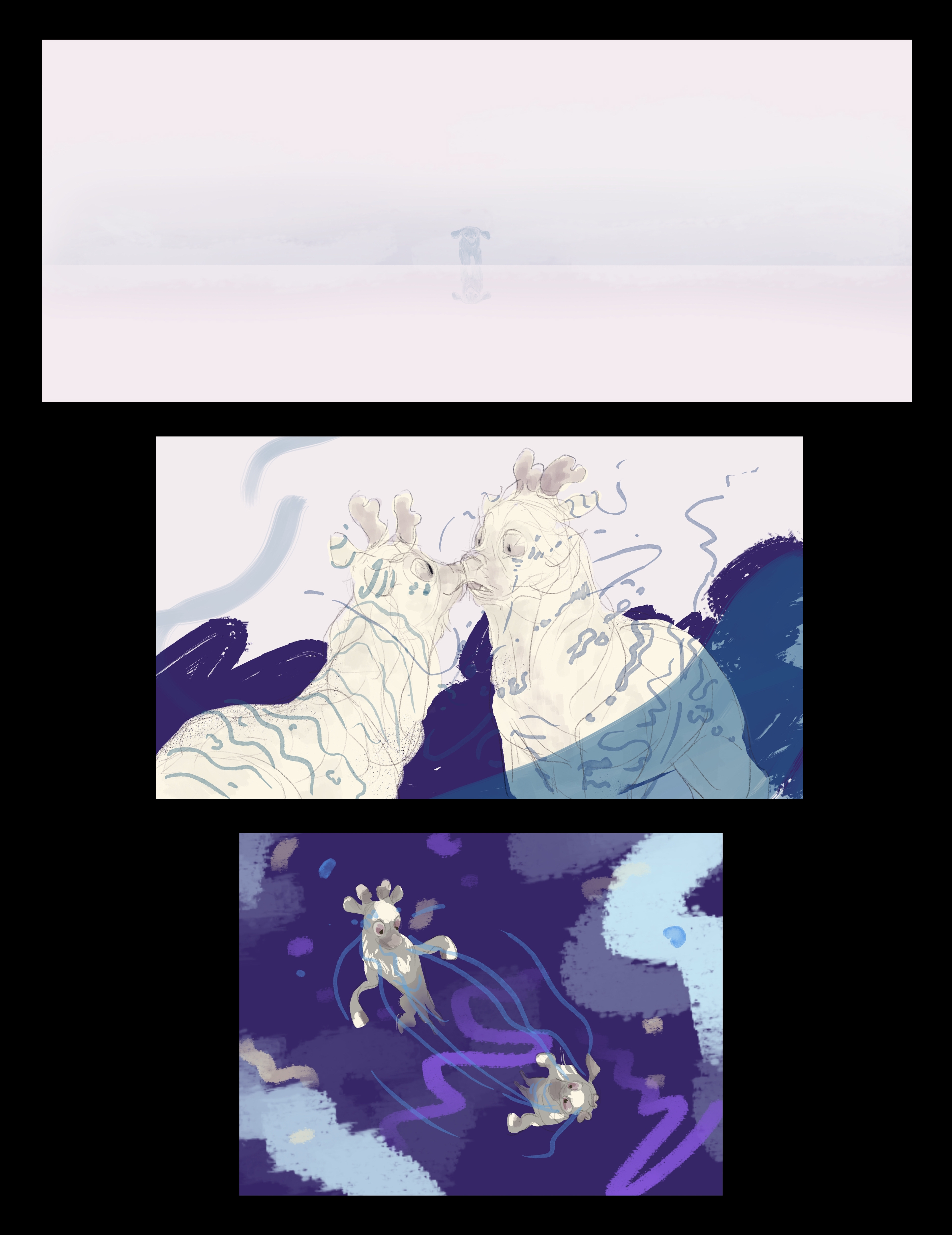 Concept art for a school project. The final work can be seen in the animation reel in 2D Animation section of this site.