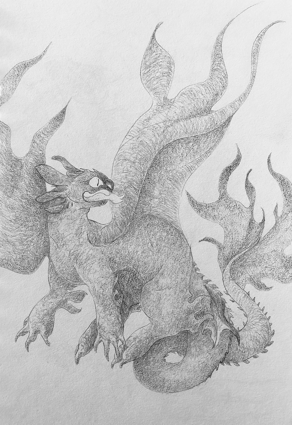 My design of Toothless from the How To Train Your Dragon animated trilogy.