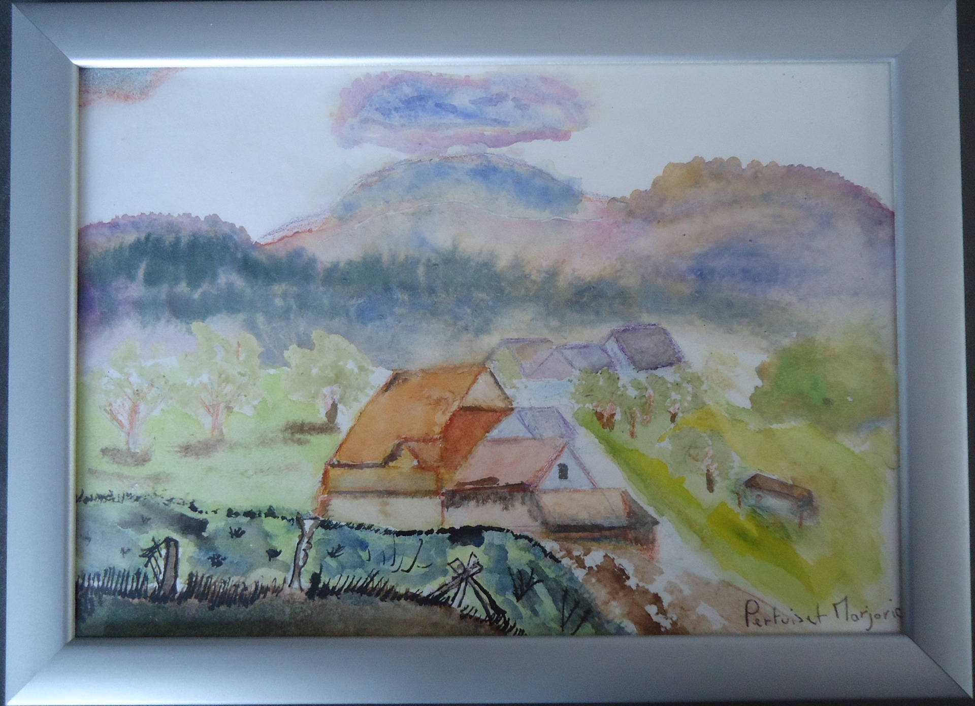 - VENDU - PERTUISET MARJORIE . 33x24 . 40€