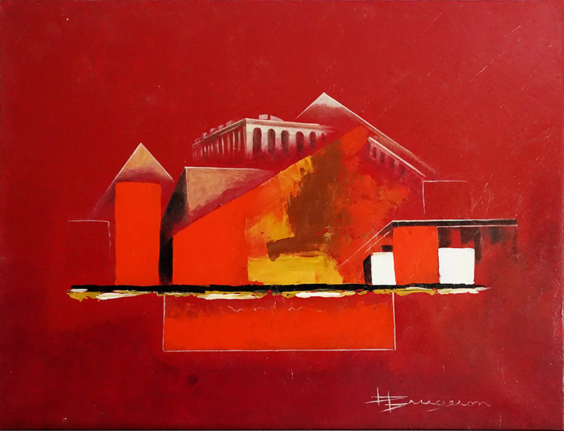 BRUGERON BERNARD. 61x46 . 135€