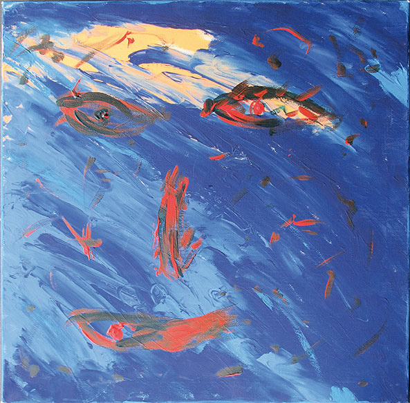 GHERBI BOUALEM . 50x50 . 90€