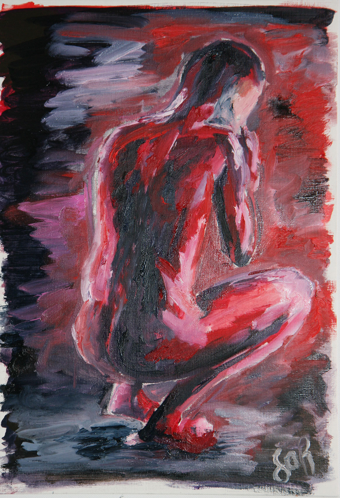Séléné . 29x42 . 100€