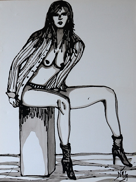 NAJA . 70x90 . 200€