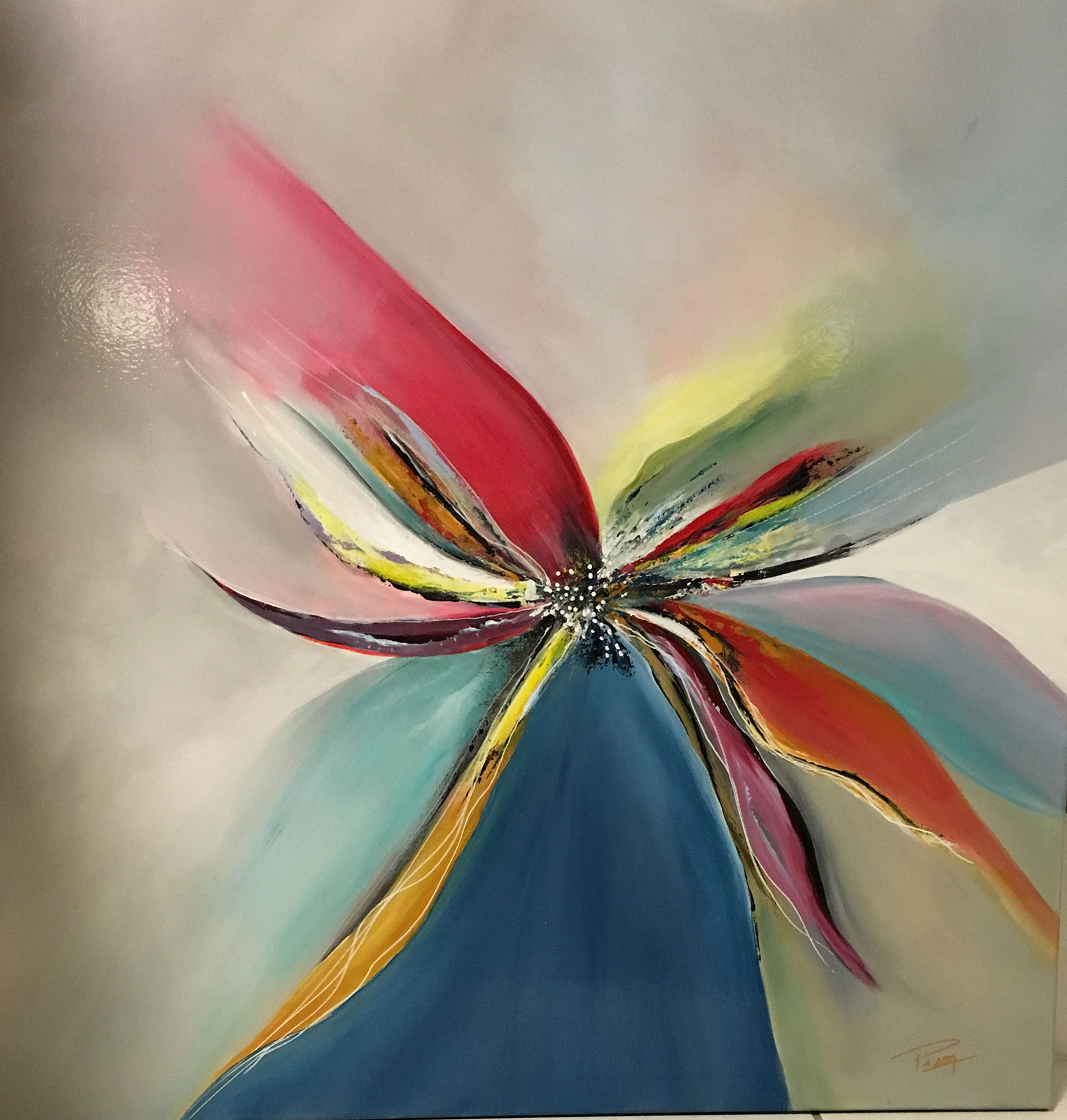 COLLIN Michèle . 80x80 . 200€