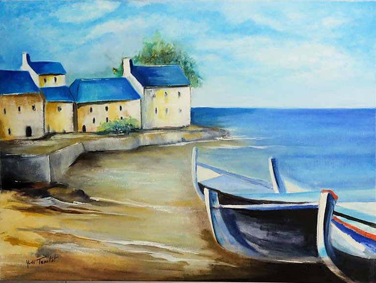 TROUTOT YVES . 80x60 . 225€