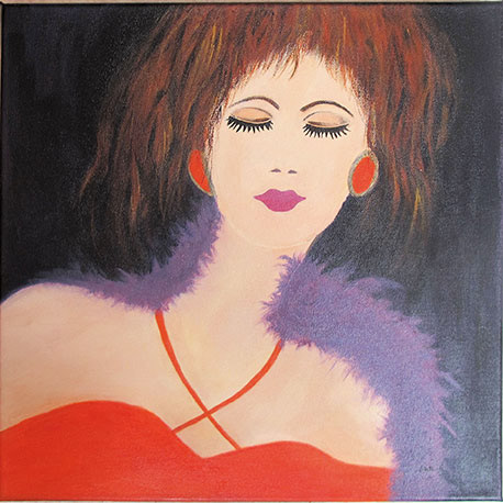 - VENDU - PERRAUD ANNIE . 40x40 . 50€