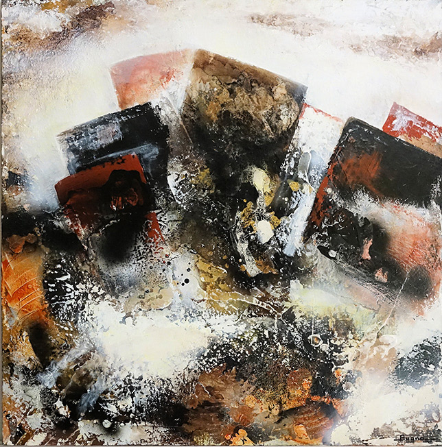 - VENDU - BUGNA SÉVERINE . 70x70 . 290€