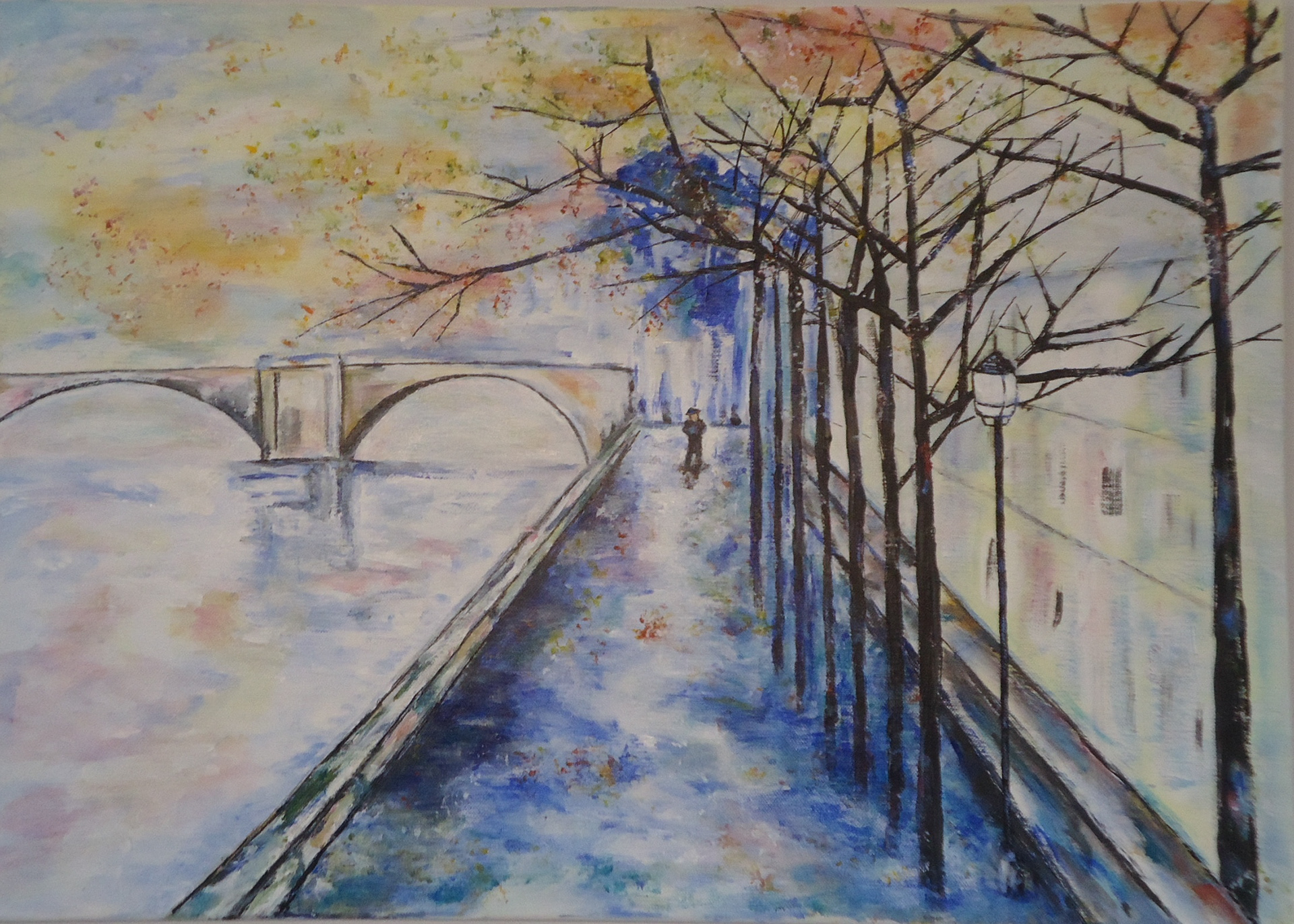 - VENDU - PERTUISET MARIE-FRANCE . 70x50 . 100€