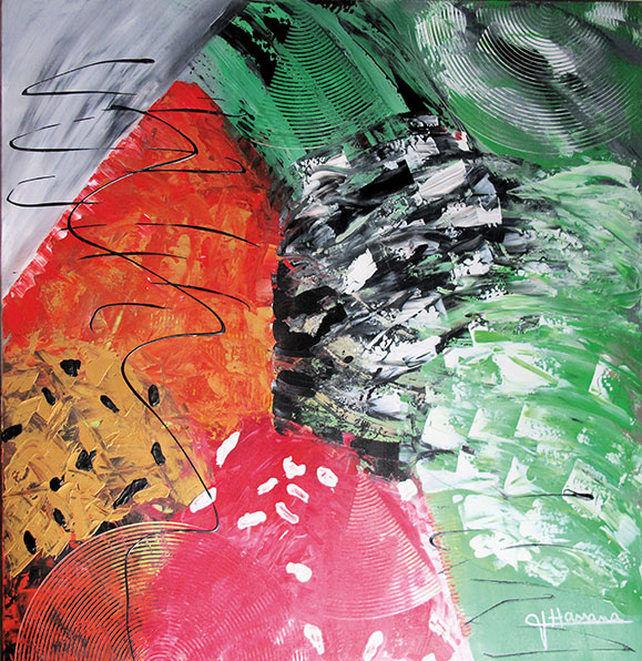 HARIRI HASSANA . 80x80 . 280€