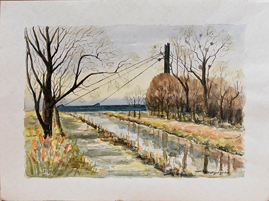 BOURGUIGNON DANIEL . 48x37 . 135€