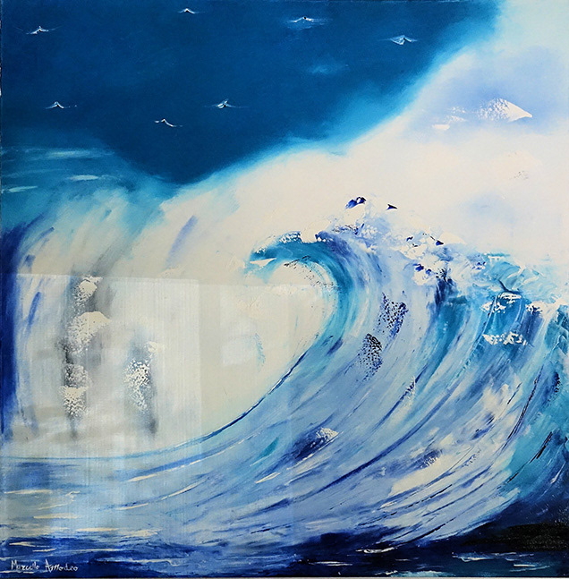 MARCELLO AMODEO . 80x80 . 200€