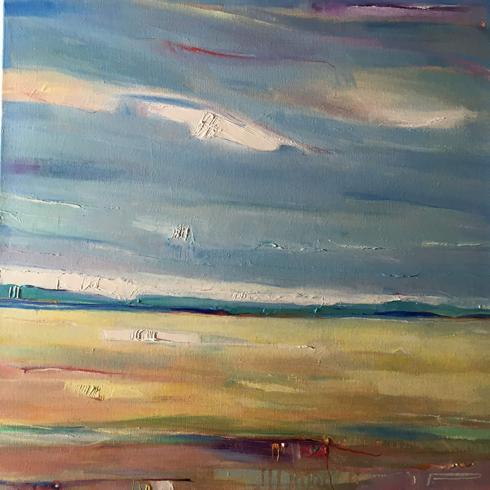 - VENDU - PHILIPPE DANIEL . 60x60 . 300€