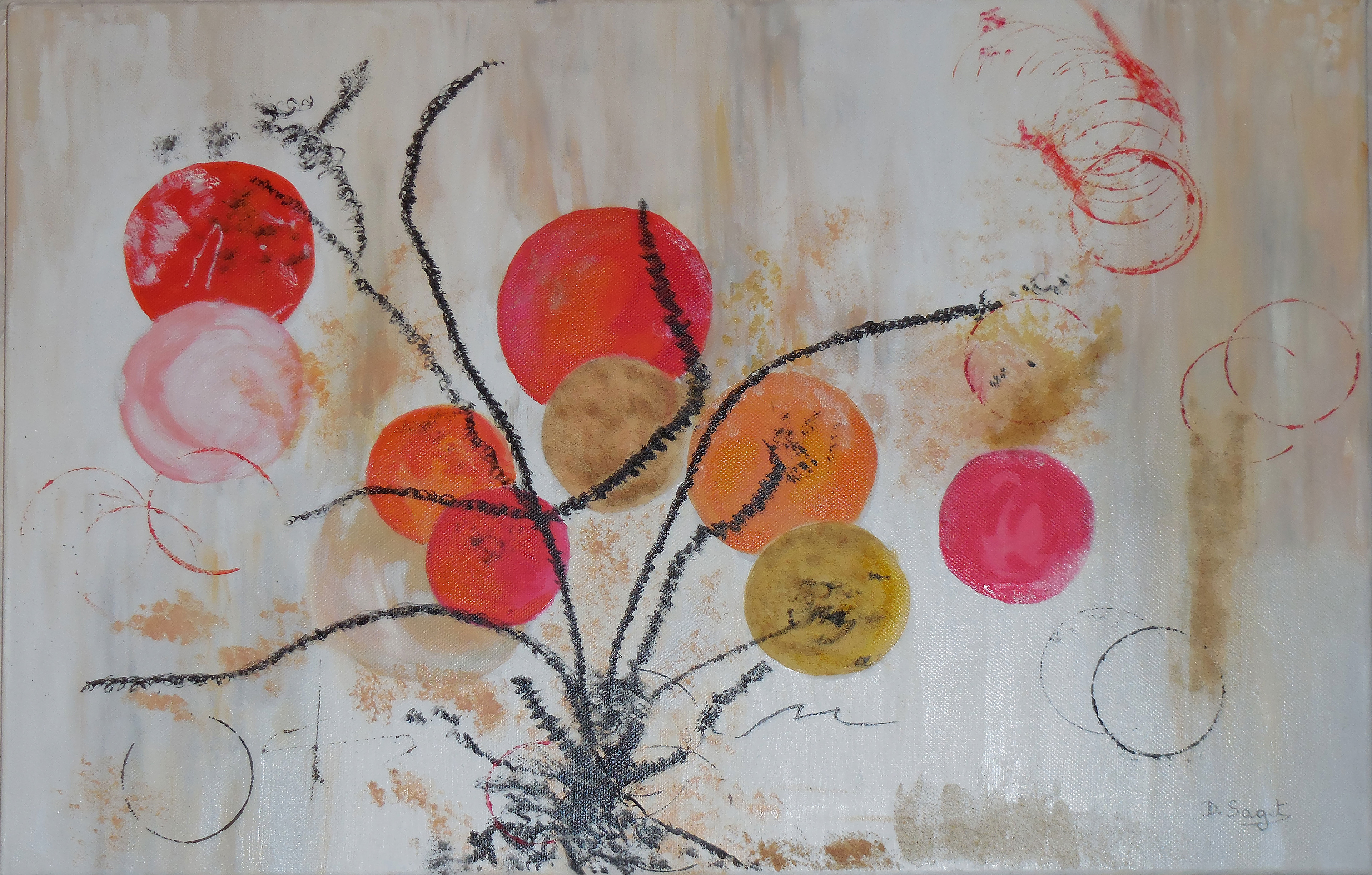 SAGET DANIELLE . 60x40 . 50-€