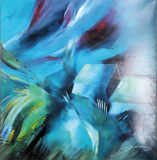 JAMEN MICHEL . 80x80 . 280€