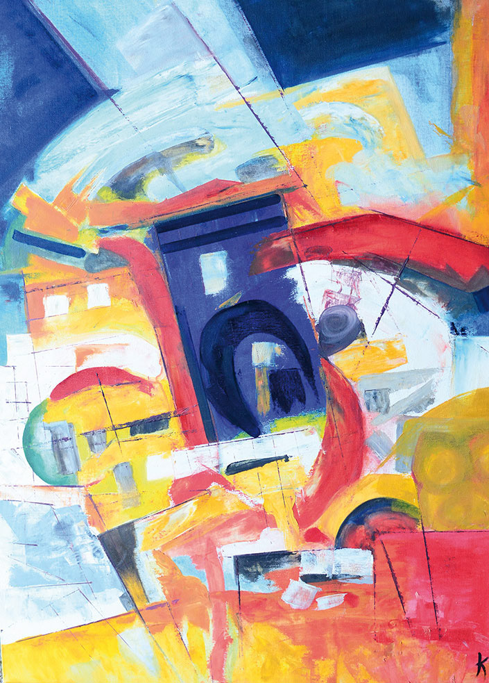 KIHN . 40x60 . 200€