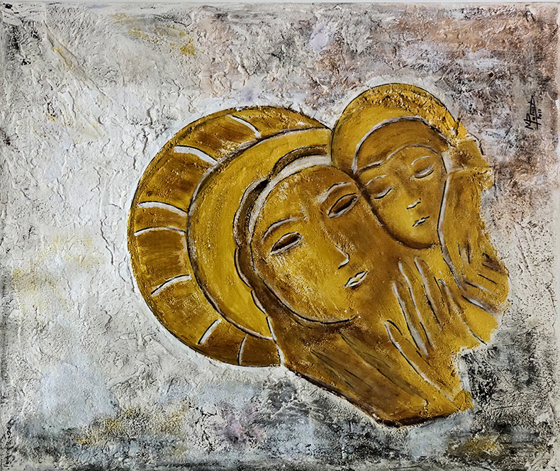 MALCUIT BERNADETTE . 60x50 . 25€