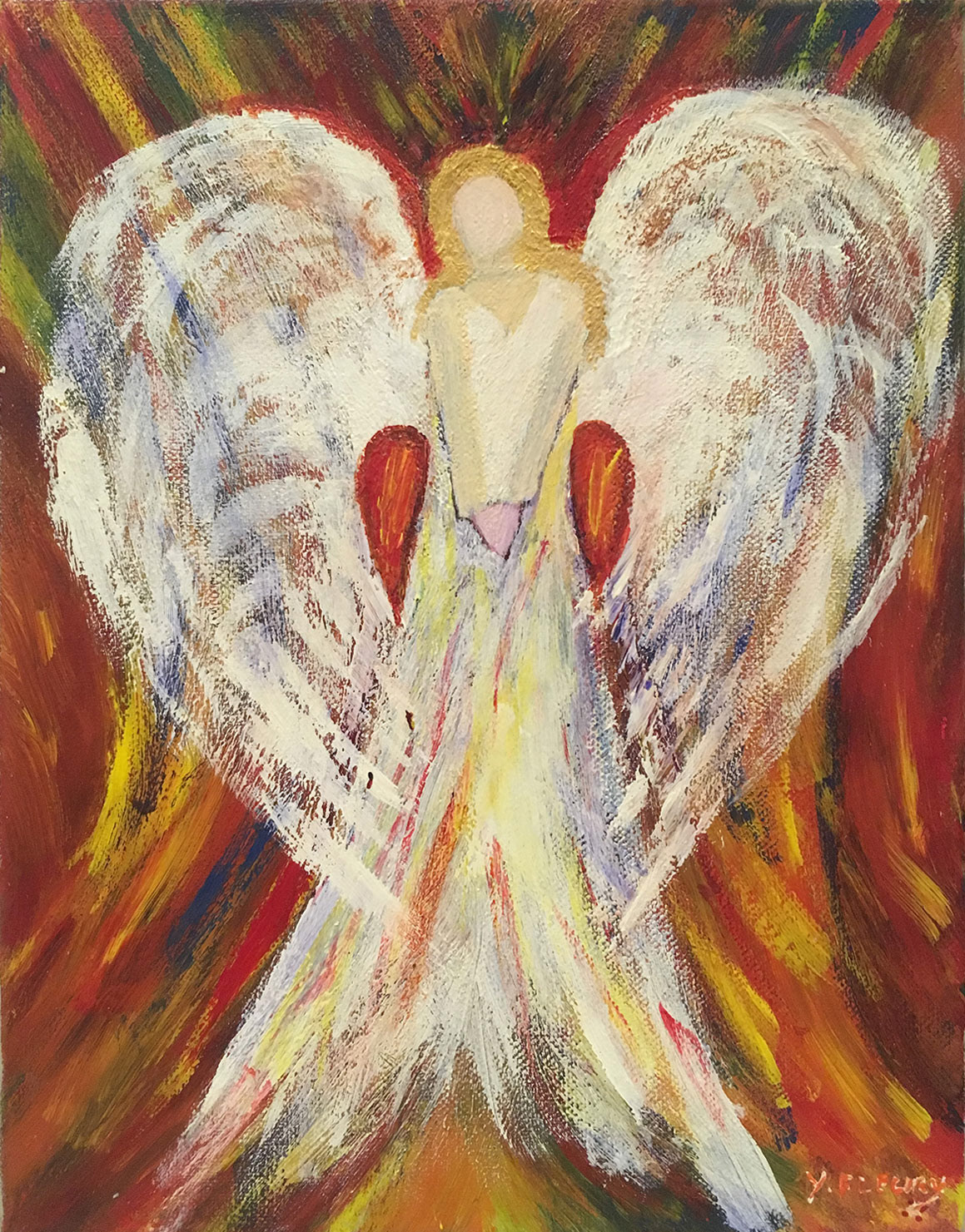 - VENDU - FLEURY YVES . 24x30 . 15€