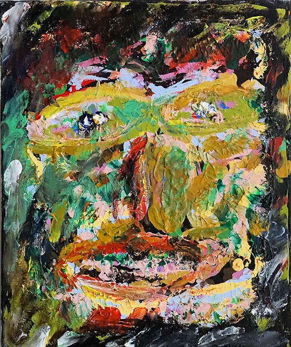 GHERBI BOUALEM . 50x60 . 90€