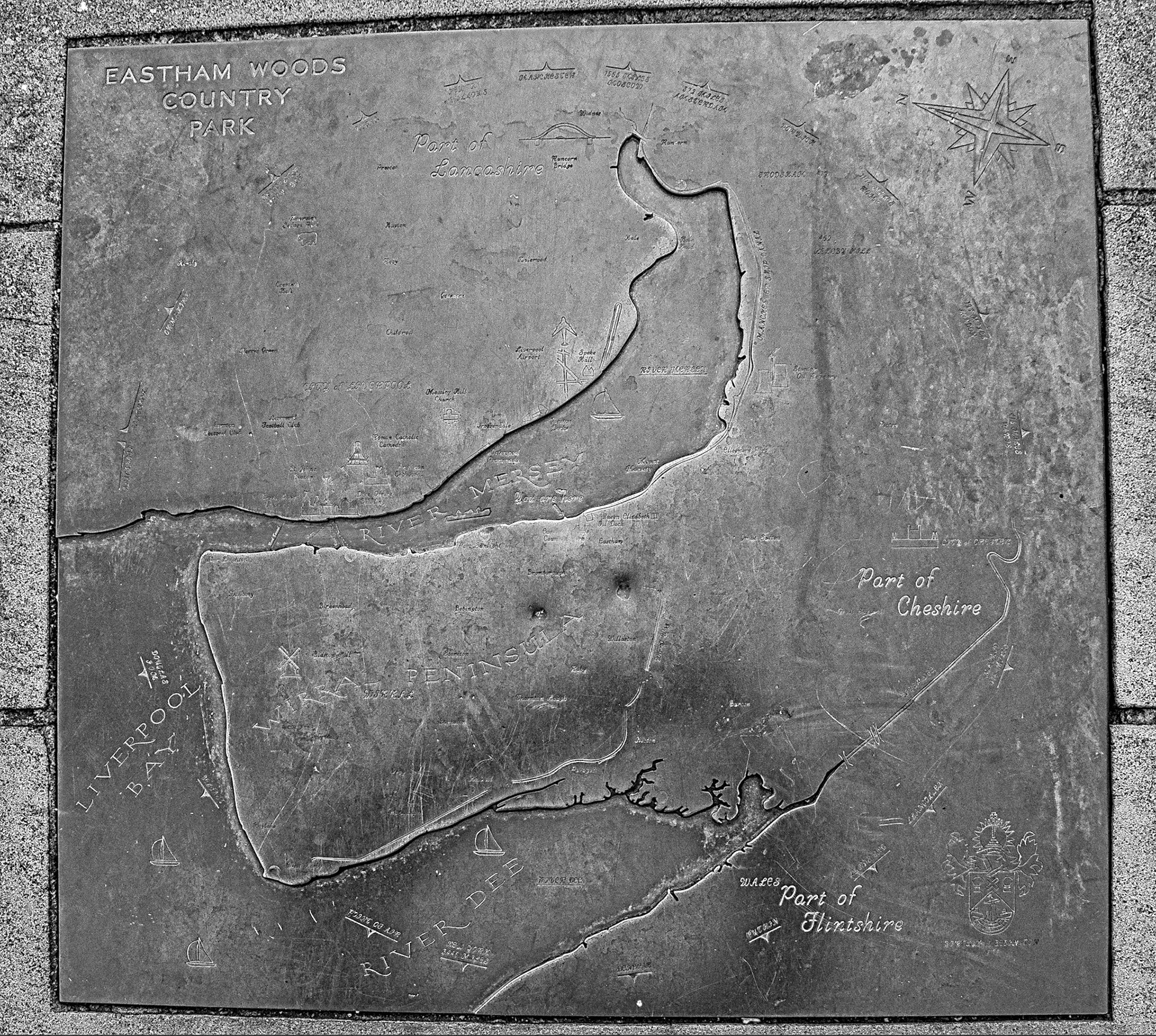 Plaque on Pier