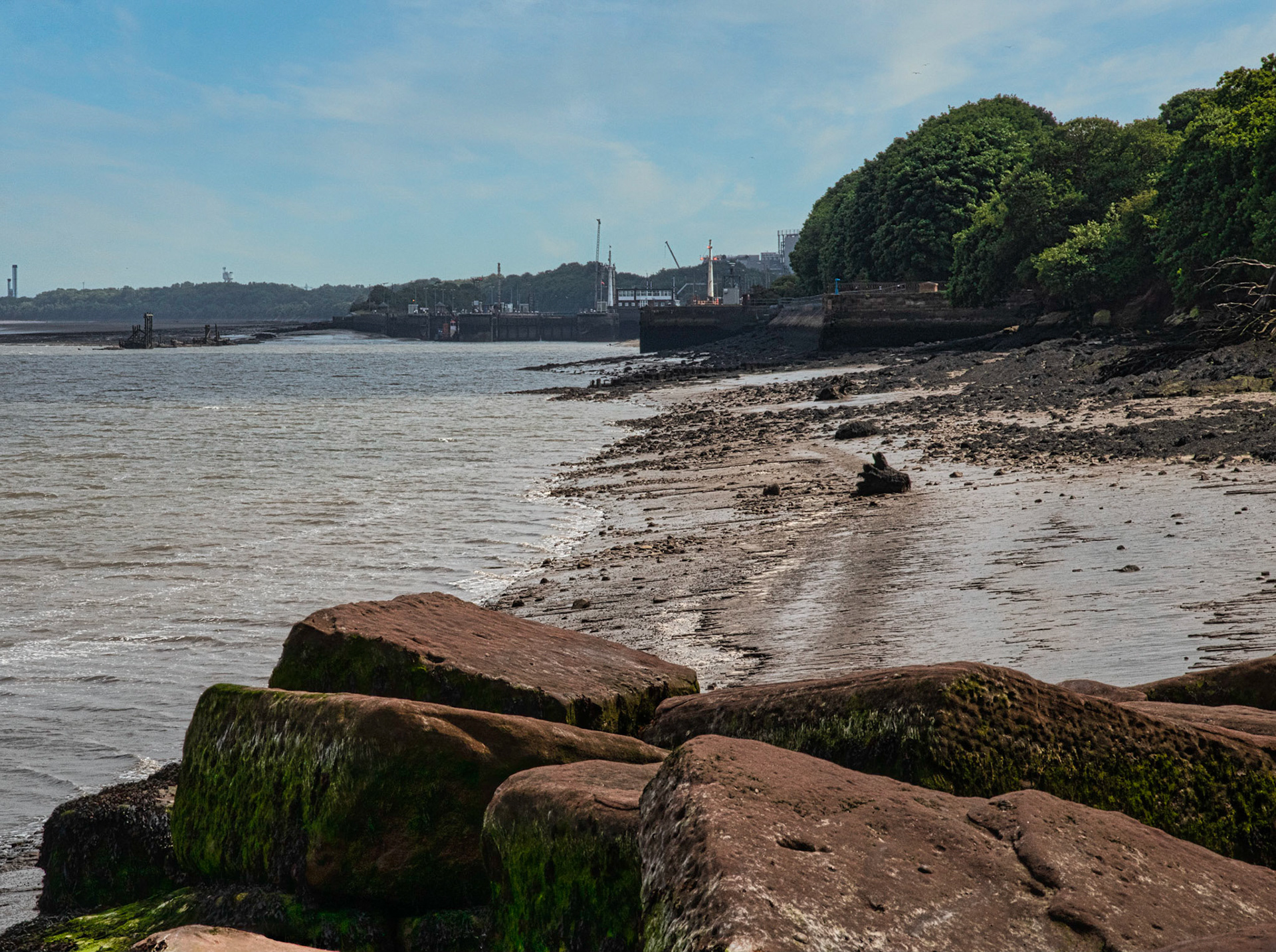View of the Entrance to canal from Job's Ferry