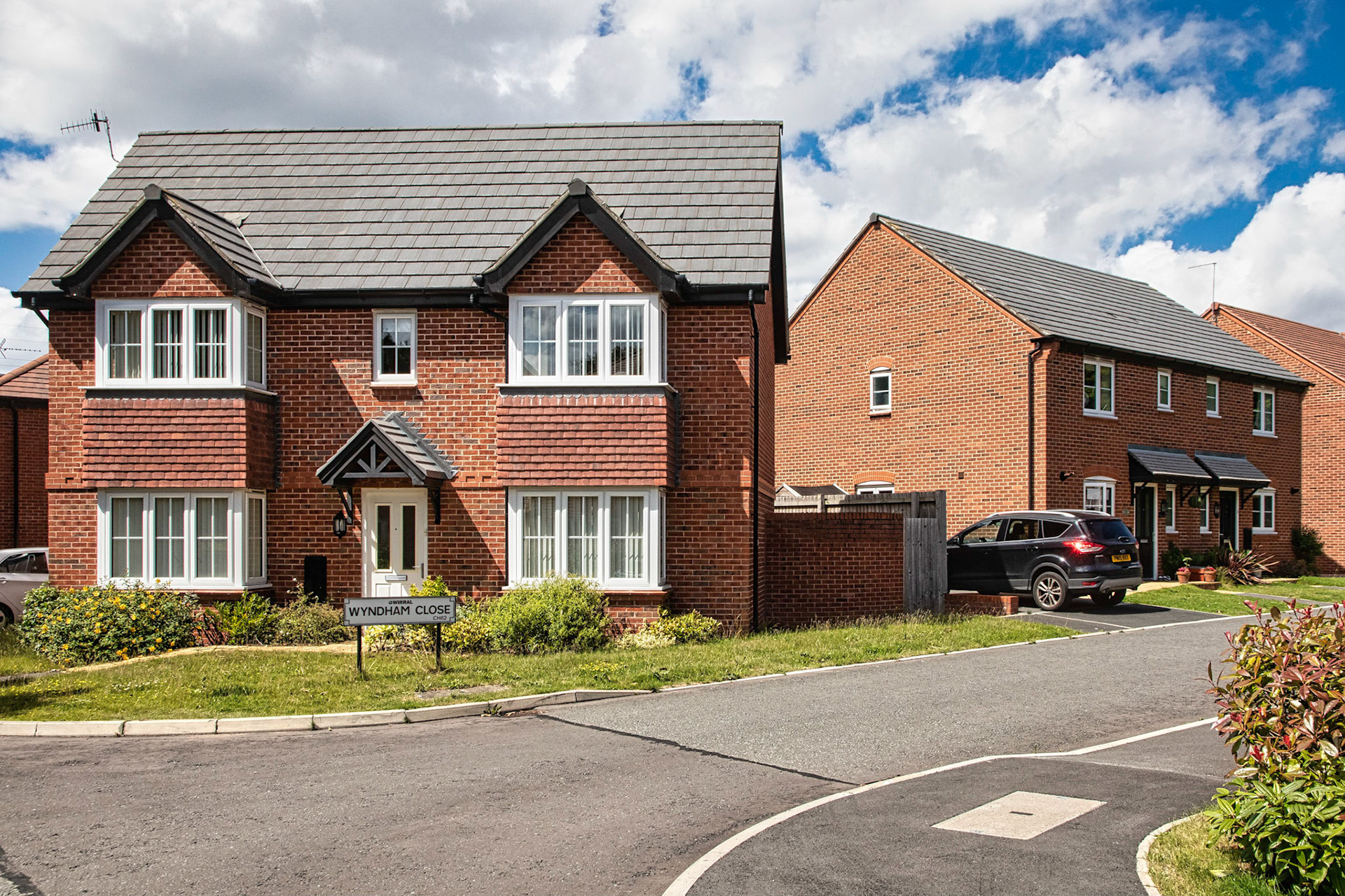 30 College Way ....and entrance to Wyndham Close