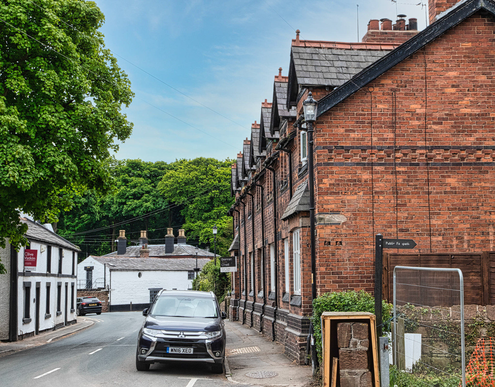 52 - 64 Eastham Village Rd. Unfortunately the old Stile is being hidden, but protected, from building works.