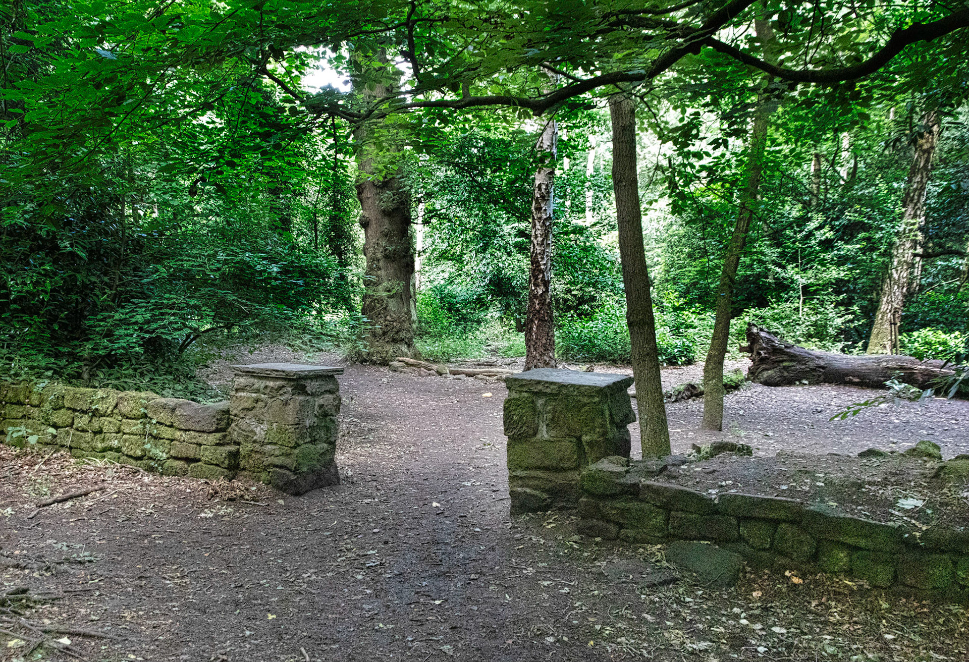 Old entrance to Pleasure Gardens