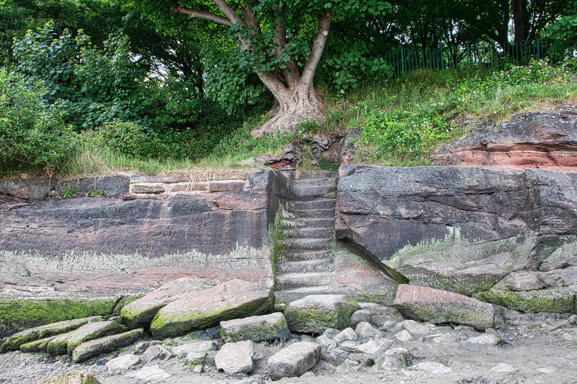 Steps to Job's Ferry