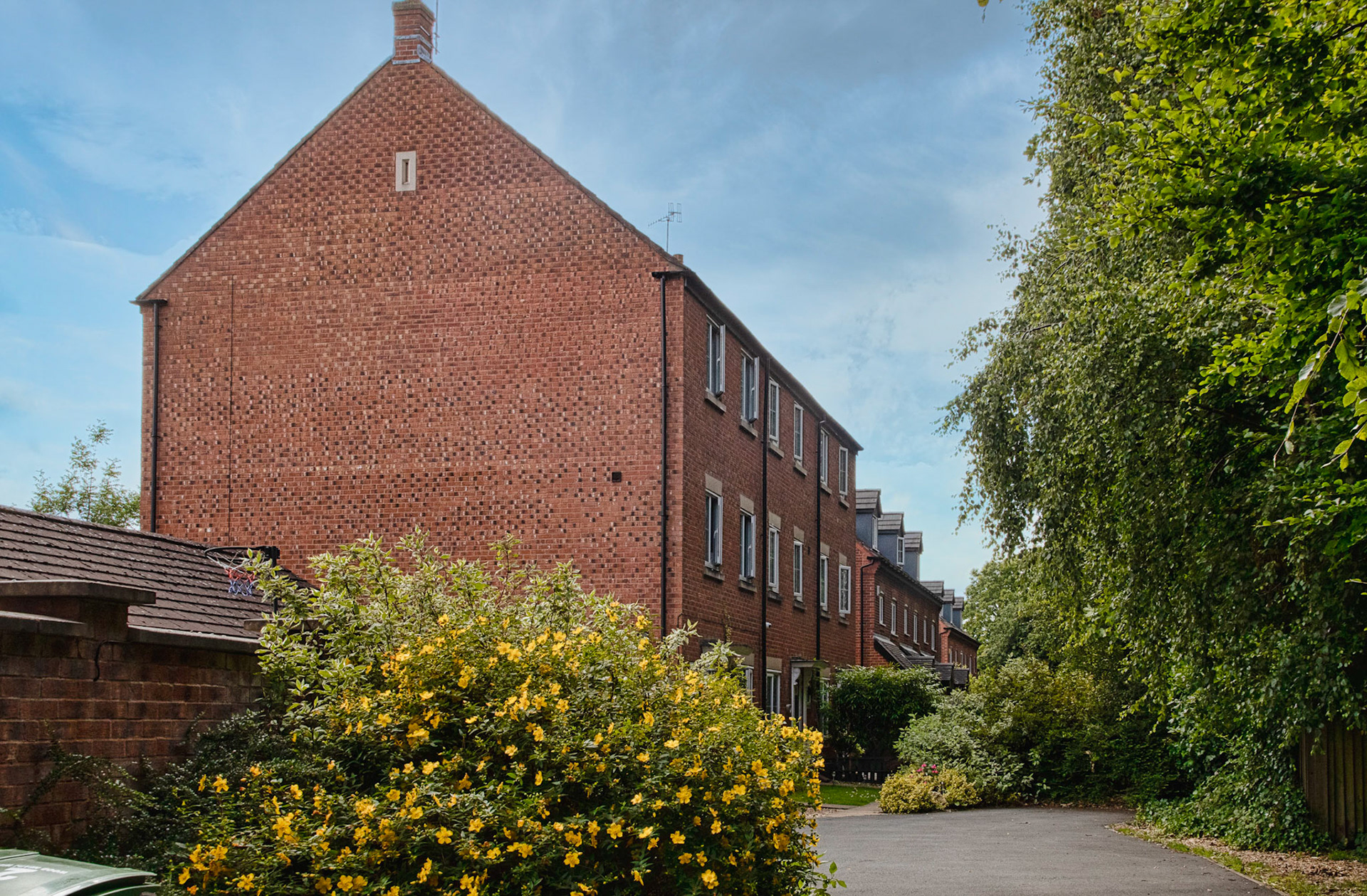 Woodheath Way and end of Wyndham Close